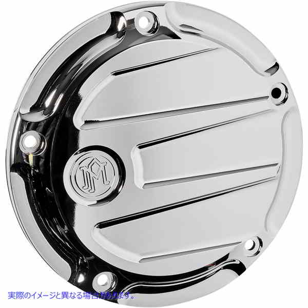 取寄せ ダービーカバー - クローム パフォーマンスマシーン (PM) Derby Cover - Chrome 0177-2075M-CH 11070668