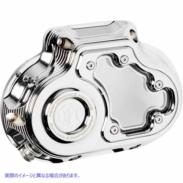 取寄せ トランスミッションカバー パフォーマンスマシーン (PM) Transmission Cover - Chrome 0177-2080M-CH 11070673