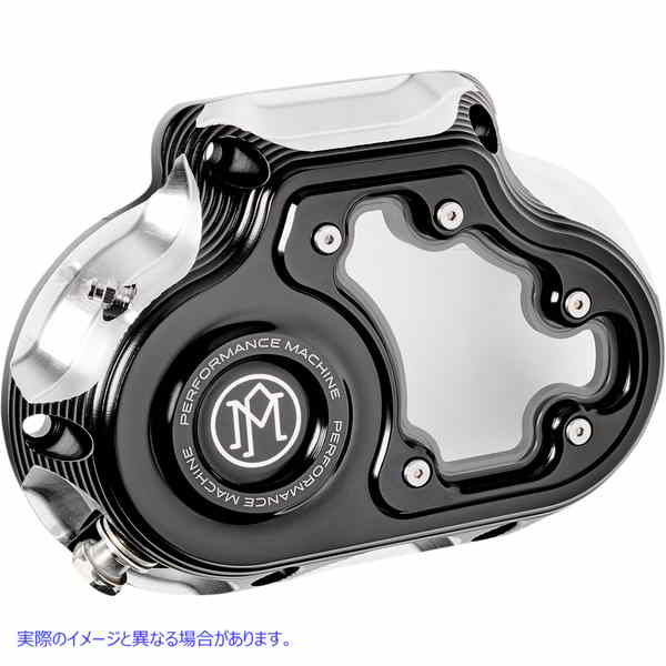 取寄せ トランスミッションカバー パフォーマンスマシーン (PM) Transmission Cover - Contrast Cut? 0177-2080M-BM 11070674