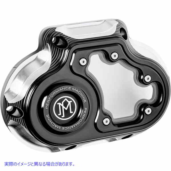 取寄せ トランスミッションカバー パフォーマンスマシーン (PM) Transmission Cover - Contrast Cut? 0177-2081M-BM 11070677