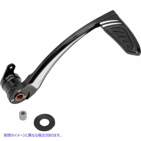 取寄せ リアブレーキレバー - 97-07 FLH - ブラック パフォーマンスマシーン (PM) Rear Brake Lever - '97-'07 FLH - Black 0032-1080-BM 16100197