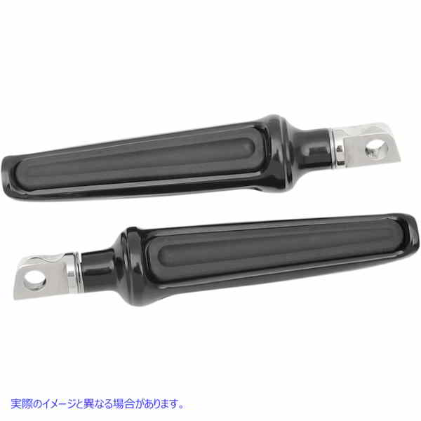 取寄せ コンターフットペグ - ブラック パフォーマンスマシーン (PM) Contour Footpeg - Black 0035-0065-B 16201224