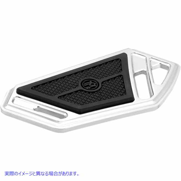 取寄せ スーパーライトフロアボード パフォーマンスマシーン (PM) Superlight Passenger Floorboard - Chrome 0036-1015-CH 16210705