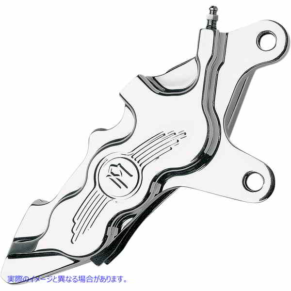 取寄せ 6ピストンディファレンシャルボアフロントキャリパー パフォーマンスマシーン (PM) 6 Piston Caliper - 11.5 - Right - Chrome 0051-2916-CH 17010092