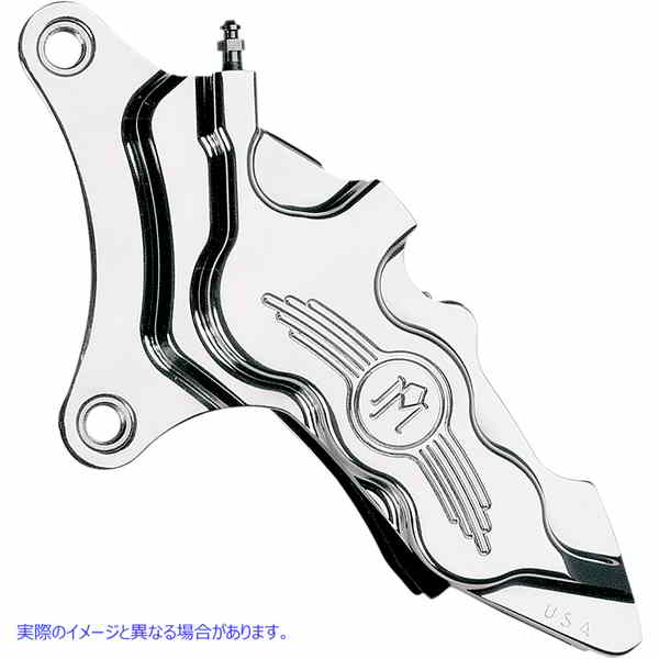 取寄せ 6ピストンディファレンシャルボアフロントキャリパー パフォーマンスマシーン (PM) 6 Piston Caliper - 11.5 - Left - Chrome 0051-2909-CH 17010095