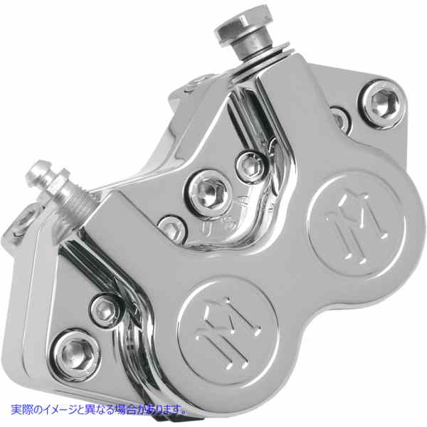 取寄せ ブレーキキャリパー交換コンポーネント パフォーマンスマシーン (PM) Brake Caliper - 125 x 4S - Chrome 0052-2200-CH 17010122