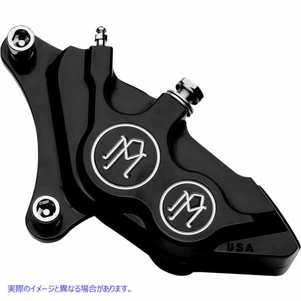 取寄せ 4ピストンディファレンシャルボアキャリパー パフォーマンスマシーン (PM) 4-Piston Caliper - Front Left - Contrast Cut? - 11.5 0053-2919-BM 17010311