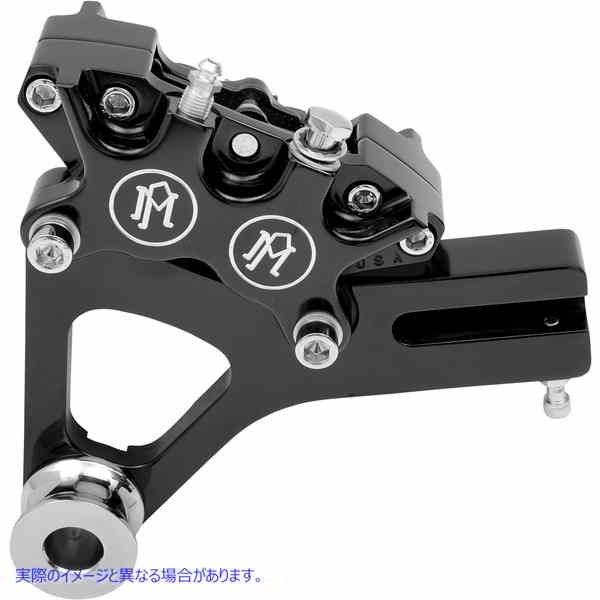 取寄せ キャリパーキット パフォーマンスマシーン (PM) 4-Piston Caliper - Rear - Contrast Cut? - 08-17 FXD 1259-0052-BM 17010316