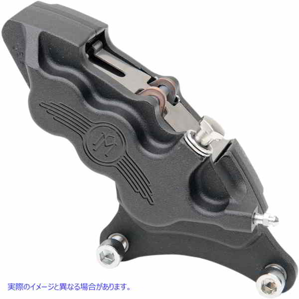 取寄せ 6ピストンディファレンシャルボアフロントキャリパー パフォーマンスマシーン (PM) 6 Piston Caliper - 11.5 - Right - Black Ops 0051-2910-SMB 17010464