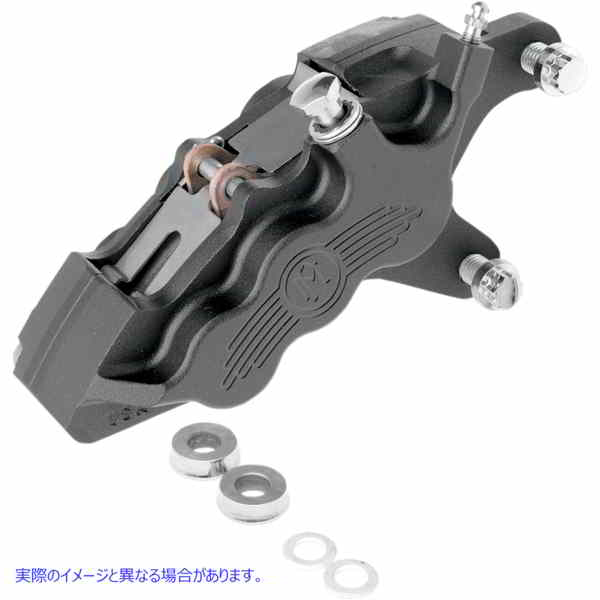 取寄せ 6ピストンディファレンシャルボアフロントキャリパー パフォーマンスマシーン (PM) 6 Piston Caliper - 11.5 - Right - Black Ops 0051-2916-SMB 17010468