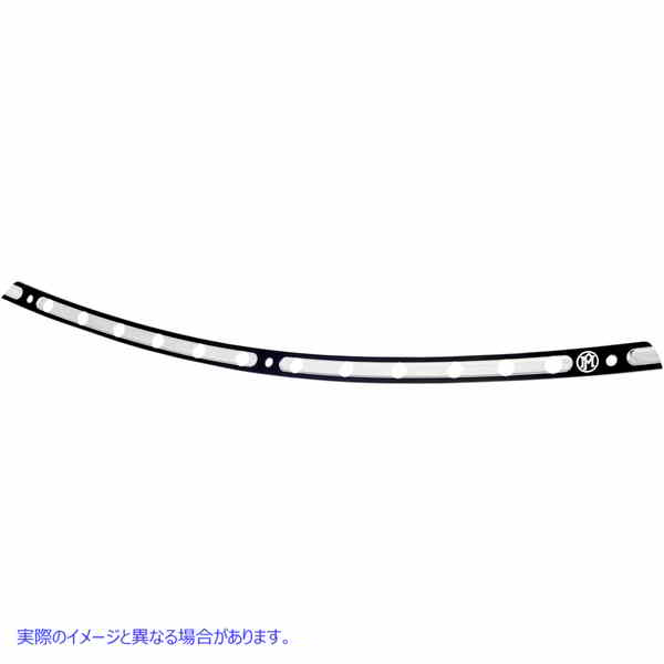 取寄せ フロントガラストリム - ホールショット - コントラストカット パフォーマンスマシーン (PM) Windshield Trim - Hole Shot - Contrast Cut 0209-2015HST-BM 23500203