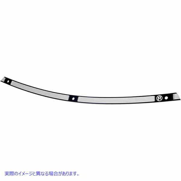 取寄せ フロントガラストリム - メルセデス - コントラストカット パフォーマンスマシーン (PM) Windshield Trim - Merc - Contrast Cut 0209-2015MRC-BM 23500206