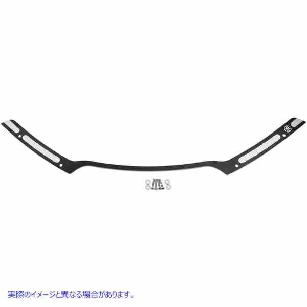 取寄せ フロントガラストリム - ホールショット - コントラストカット - FLTR 15+ パフォーマンスマシーン (PM) Windshield Trim - Hole Shot - Contrast Cut - FLTR '15+ 0209-2018HST-BM 23500308