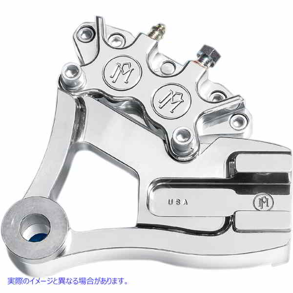 取寄せ キャリパーキット パフォーマンスマシーン (PM) Caliper - Rear - Chrome - 91-99 FXDB/C/L 1279-0052CH DS325125