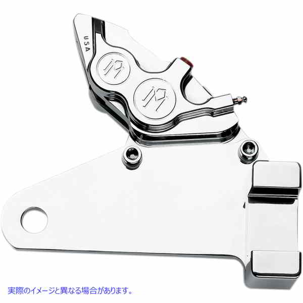 取寄せ キャリパーキット パフォーマンスマシーン (PM) Caliper - Rear - Chrome - 84-99 FLH 1277-0073-CH DS325461