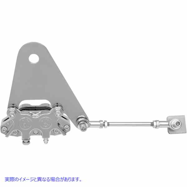 取寄せ キャリパーキット パフォーマンスマシーン (PM) Caliper - Rear - Chrome - Rigid Frame 11.5 1272-0052-CH DS325799