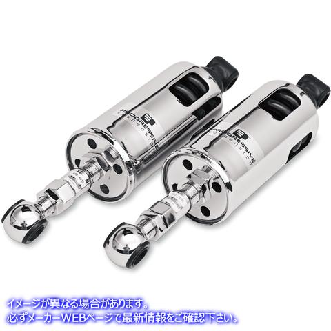 取寄せ 422シリーズショック プログレッシブ サスペンション 422 Series Adjustable Shocks - Chrome - Standard 422-4035C 13100204