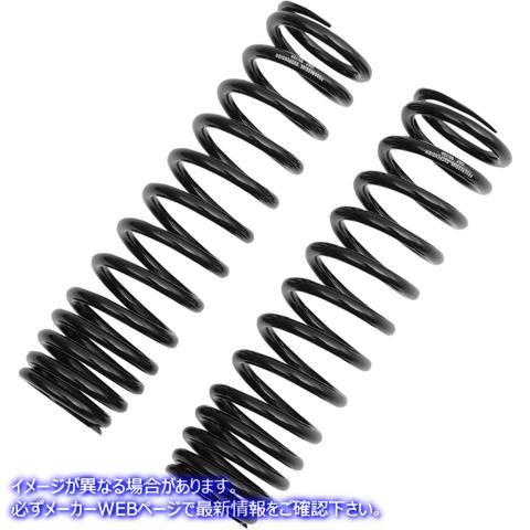 取寄せ ショックスプリング - 95～140 lb/in - ブラック プログレッシブ サスペンション Shock Springs - 95-140 lb/in - Black 03-1367B DS310031