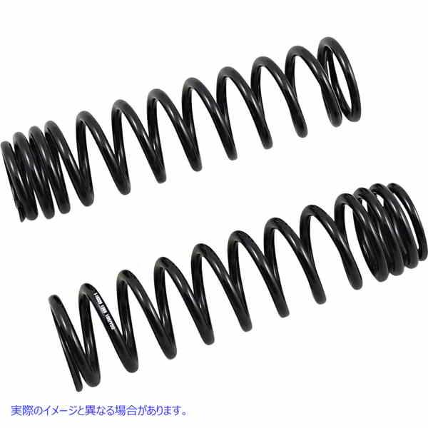 取寄せ ショックスプリング - 105-150 lb/in - ブラック プログレッシブ サスペンション Shock Springs - 105-150 lb/in - Black 03-1368B DS310032