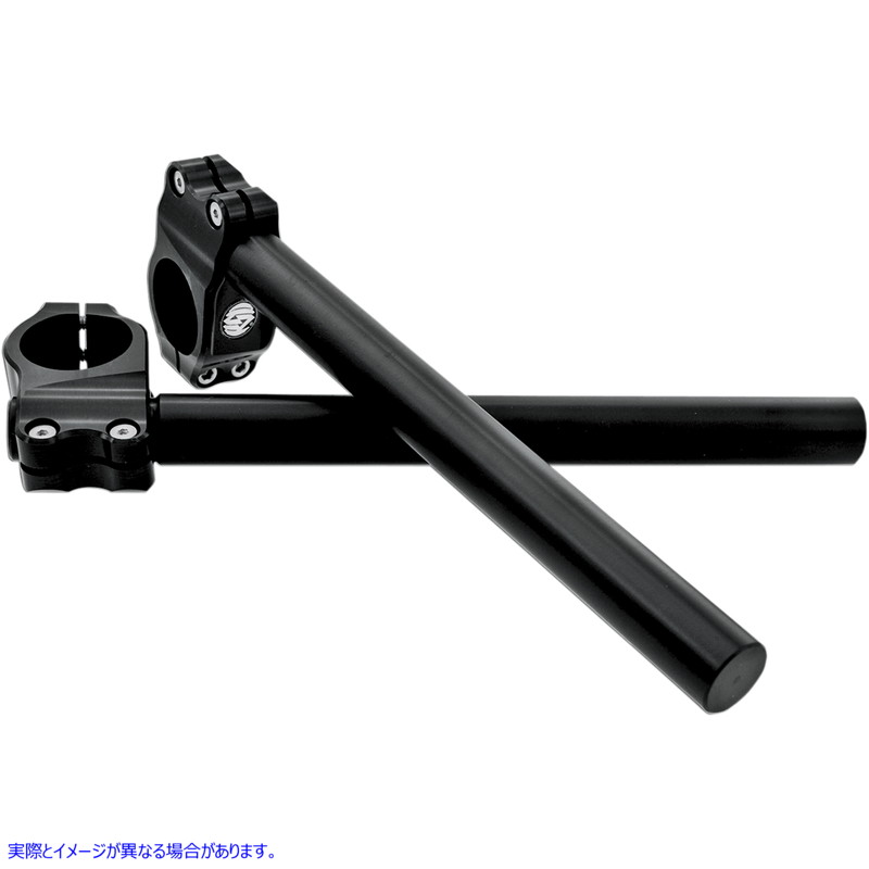 パーツデポ / 取寄せ 1 クリップオンハンドルバー - 5° RSD ローランドサンズデザイン Handlebar - Clip-On - XL -  Black 0208-2039-B 06011527