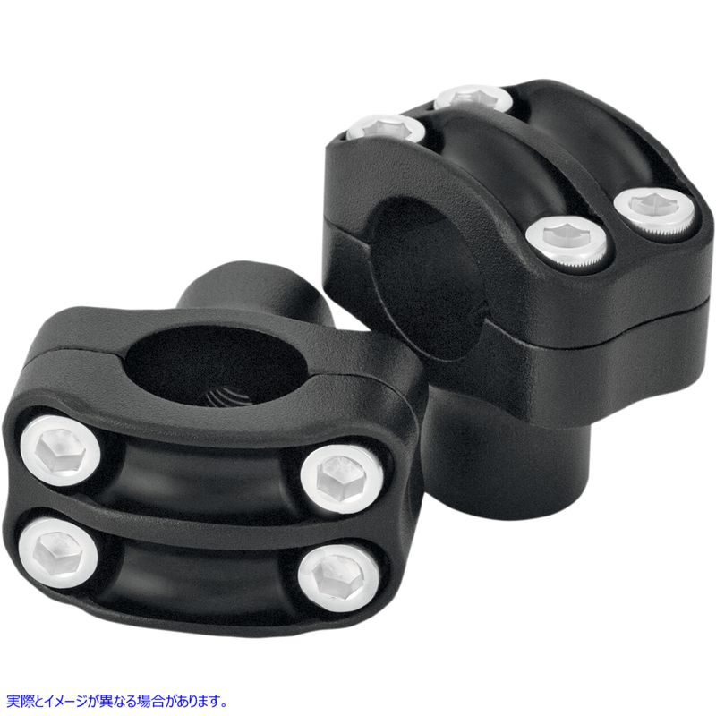 取寄せ ライザー - 4ボルト - 1-1/2インチ - Black Ops RSD ローランドサンズデザイン Risers - Four-Bolt - 1-1/2 - Black Ops 0208-2050-SMB 06020542