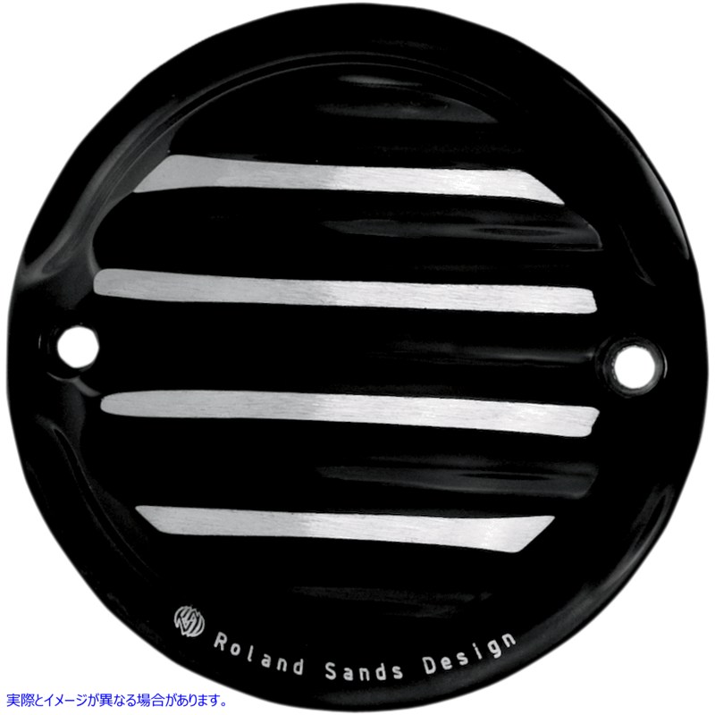 取寄せ ポイントカバー - コントラストカット - ビッグツイン RSD ローランドサンズデザイン Points Cover - Contrast Cut - Big Twin 0177-2012-BH 09400987