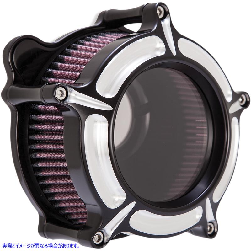 取寄せ クラリオンエアクリーナー RSD ローランドサンズデザイン Clarion Air Cleaner - Contrast Cut - CV 0206-2126-BM 10102310