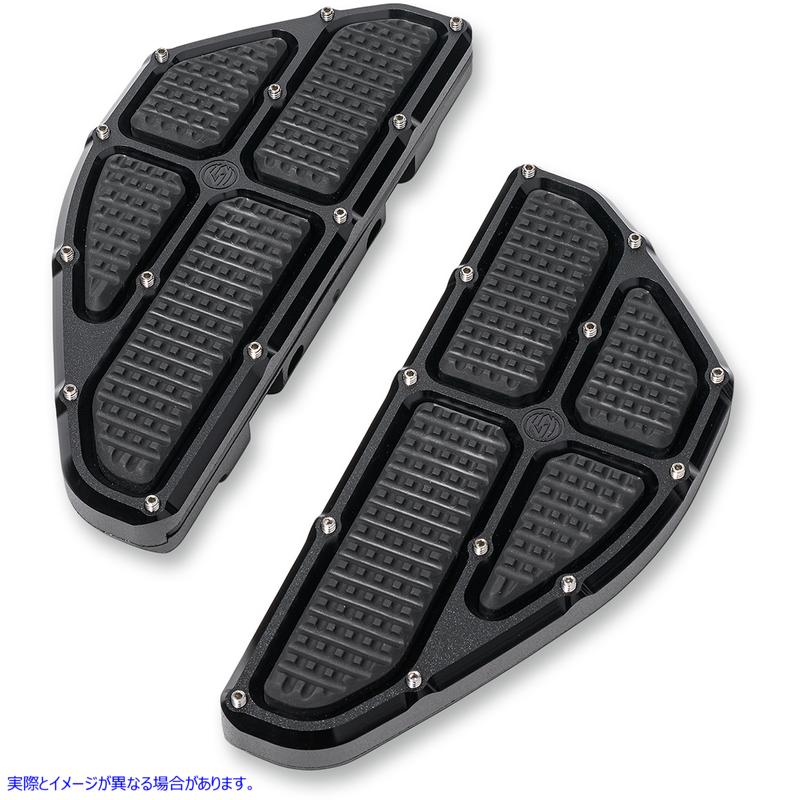 取寄せ トラクションフロアボード RSD ローランドサンズデザイン Traction Passenger Floorboard - Black Ops 0036-1013-SMB 16210798