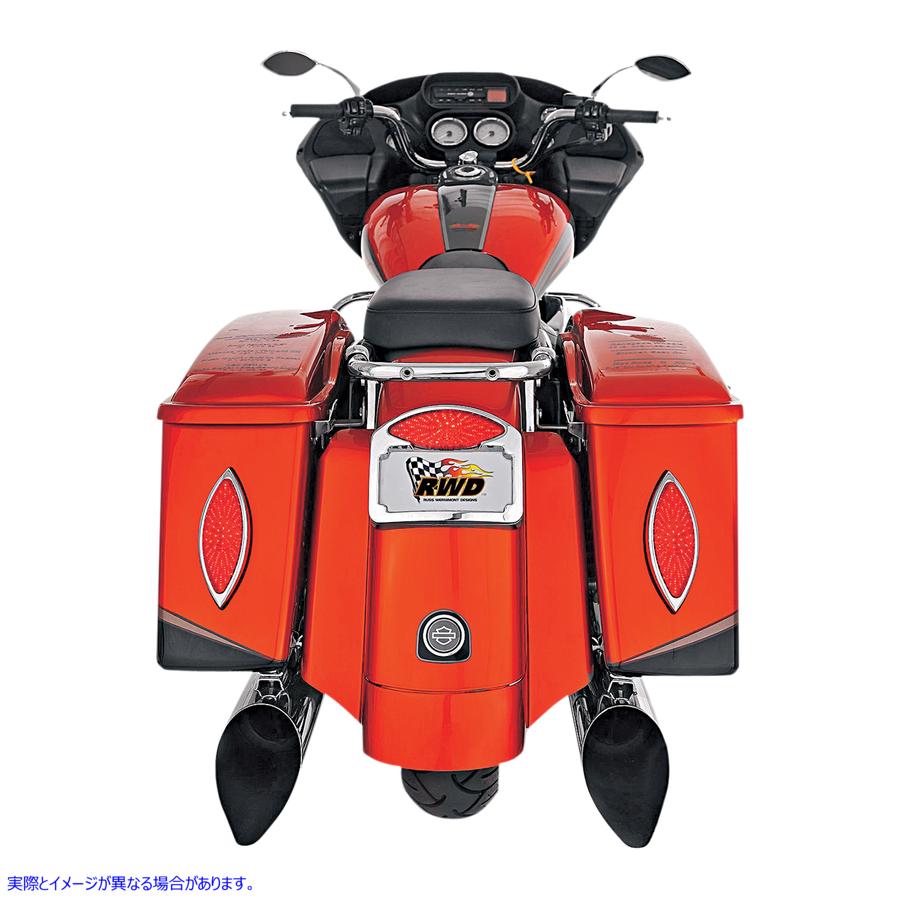 取寄せ リアフェンダーエクステンションとフィラーパネル アールダブリューディー Vツイン EXTENSION RR FNDR96-06FLT RWD-50000 14050091