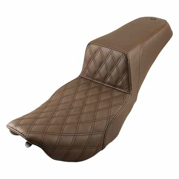 取寄せ ステップアップシート - フロントラティスステッチ サドルマン Step-Up Seat - Front Lattice Stitch - Brown 897-06-172BR 08011097