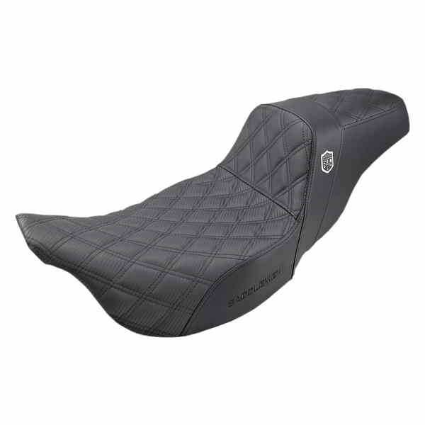 取寄せ プロシリーズSDCパフォーマンスグリップシート サドルマン Pro Series SDC Performance Seat - without Backrest - Lattice Stitch - '08 -'23 FL SC80807DB 08011174