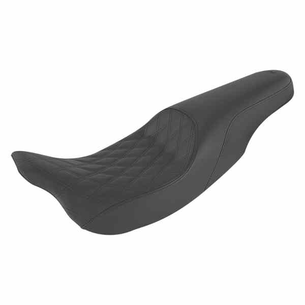 取寄せ Profiler?格子ステッチシート サドルマン Profiler Seat - Front Lattice/Rear Smooth - Black - FL 808-07B-149 08011200