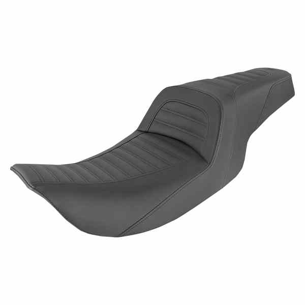 取寄せ スリムロールとプリーツシート サドルマン Slim Roll & Pleat Seat - Black 897-06-161 08011279