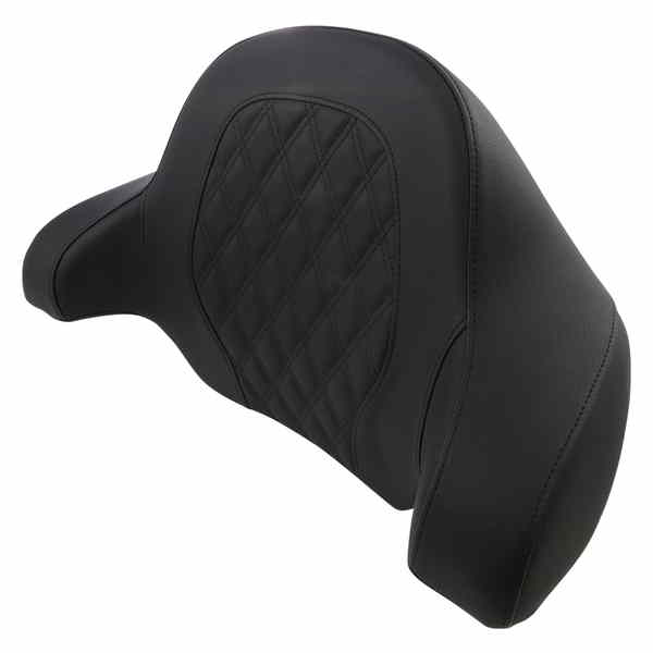 取寄せ Tour-PakR バックレストパッド - ステップアップ - ラティスステッチ - ブラック - FL 14-23 サドルマン Tour-PakR Backrest Pad - Step-Up - Lattice Stitch - Black - FL '14-'23 814-07-TPACK-SU 08011367