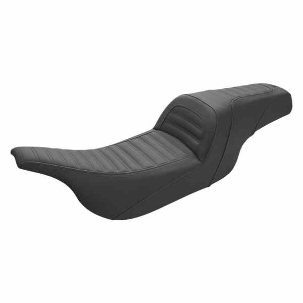 取寄せ スリムロールとプリーツシート サドルマン Slim Roll & Pleat Seat - Black 897-07-161 08011386