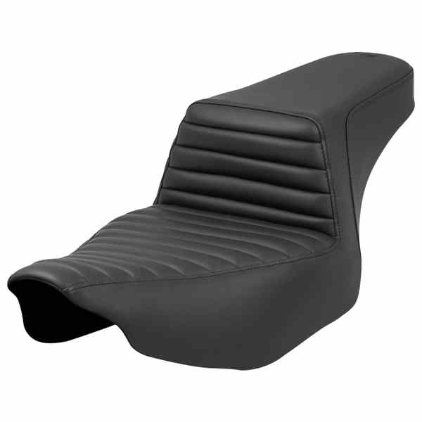 【並行輸入品】 サドルマン ステップアップシート - タック＆ロール - ブラック - エクステンデッドリーチ - FL 23-24 823-07E-171 08011686