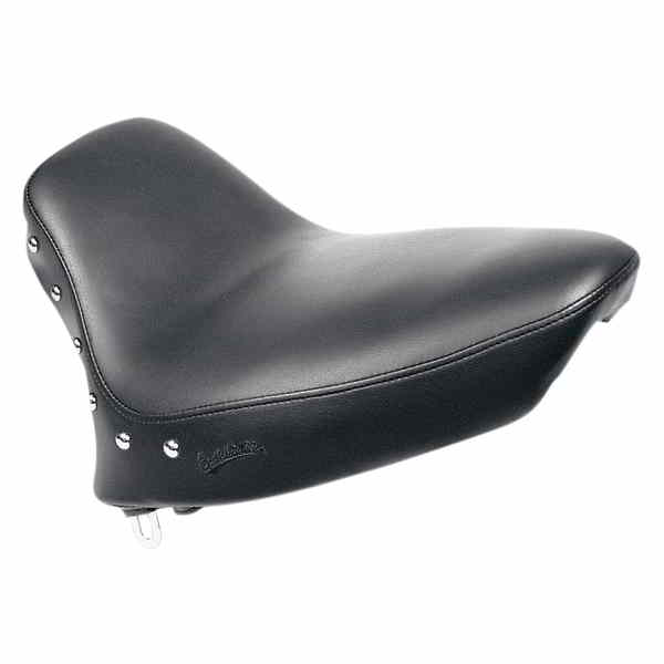 取寄せ Renegade ソロシート - スムース - スタッド付き - ブラック - ソフテイル 84-99 サドルマン Renegade? Solo Seat - Smooth - Studded - Black - Softail '84-'99 884-01-001 08020214