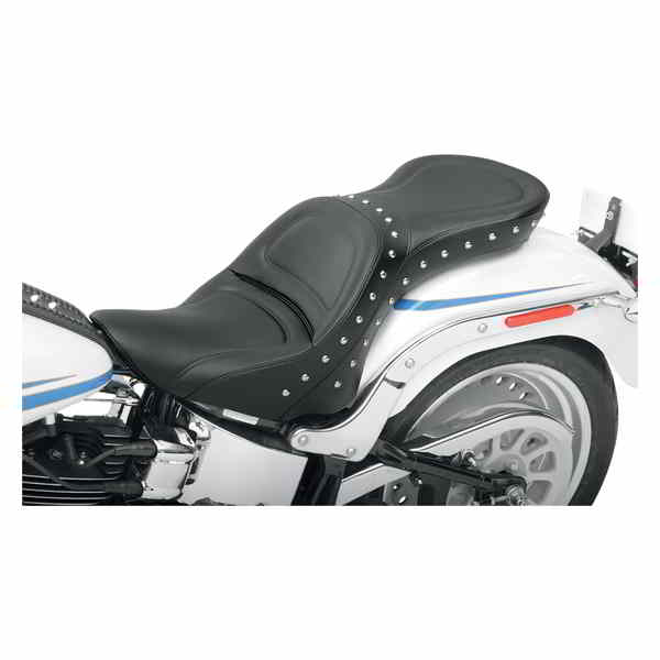 取寄せ Explorer Special Seat - 背もたれなし サドルマン Explorer Special Seat - FLSTF '07-'17 806-12-039 08020309