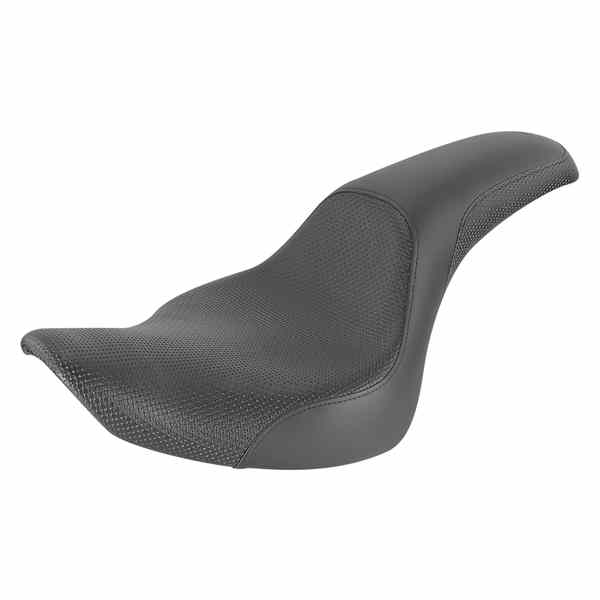 取寄せ Profiler?バスケット織りのシート サドルマン Profiler? Basket-weave Seat - Black - FB '07-'17 806-12-147 08020853