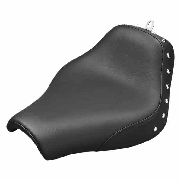 取寄せ シート - Renegade Solo - ブラック - スタッド付き - FX 18-24 サドルマン Seat - Renegade? Solo - Black - Studded - FX '18-'24 818-30-001 08020945