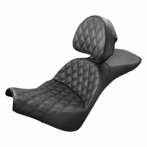 取寄せ エクスプローラー格子ステッチシート サドルマン Explorer Seat - Lattice Stitched - Backrest 818-30-030LS 08020954