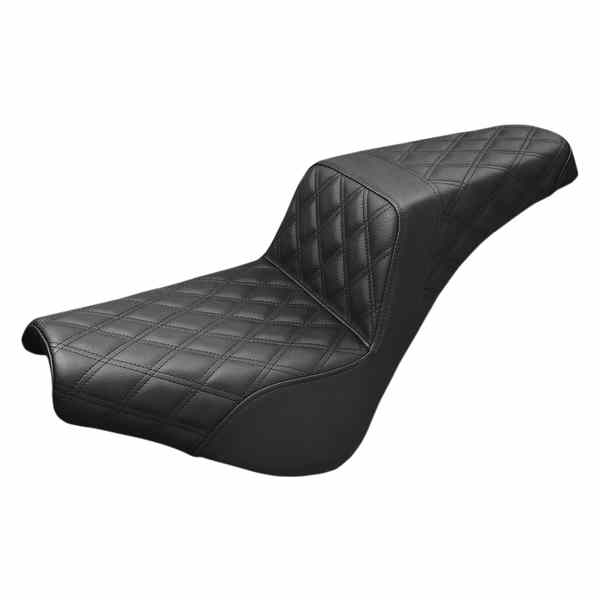 取寄せ ステップアップシート - フル格子ステッチ サドルマン Step-Up Seat - Full Lattice Stitch - Black 818-30-175 08020959