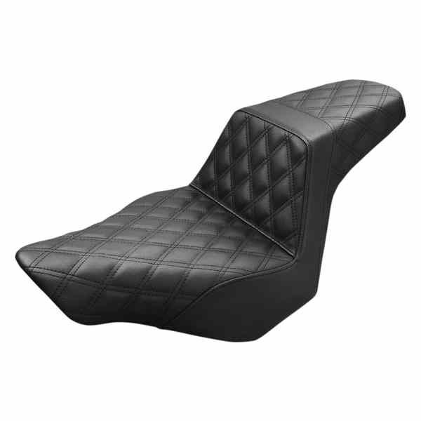 取寄せ ステップアップシート - フル格子ステッチ サドルマン Step-Up Seat - Full Lattice Stitch - Black - FXSB 813-27-175 08020982