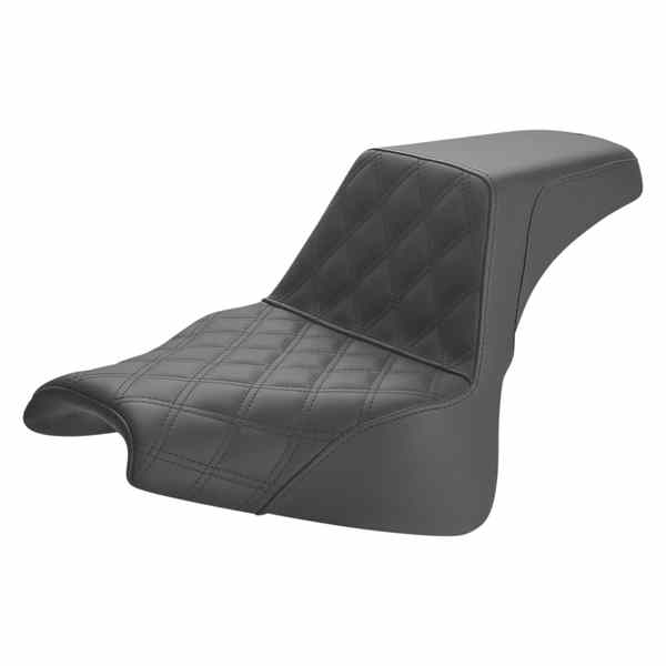 取寄せ ステップアップシート - フロントラティスステッチ サドルマン Step-Up Seat - Front Lattice Stitch - Black - FXFB 818-28-172 08020994