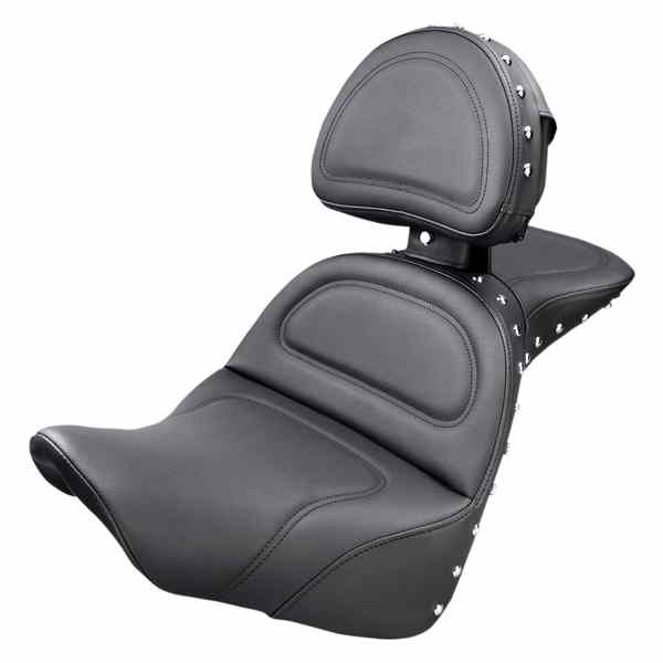 取寄せ Explorer Special Seat - バックレストが含まれています サドルマン Explorer Special Seat - Backrest - Black - FL/FX '18-'23 818-27-040 08021027