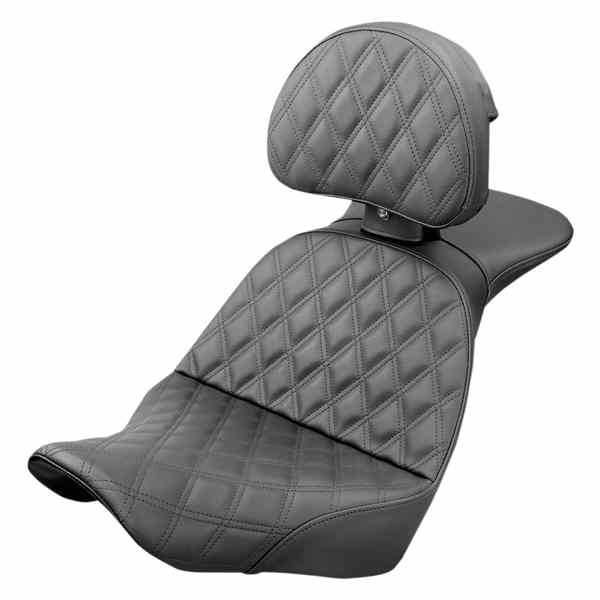 取寄せ エクスプローラー格子ステッチシート サドルマン Explorer Seat - Lattice Stitched - Backrest 818-29-030LS 08021048