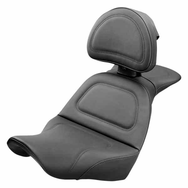 取寄せ Explorer?シート - 背もたれが含まれています サドルマン Explorer Seat - w/ Driver Backrest - FXLR/FLSB '18-'22 818-29-030 08021054