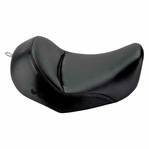 取寄せ ヒールズダウンソロシート - バックレストなし - プレーン - ブラック - ダイナ サドルマン Heels Down Solo Seat - Without Backrest - Plain - Black - Dyna 806-04-0021 08030347