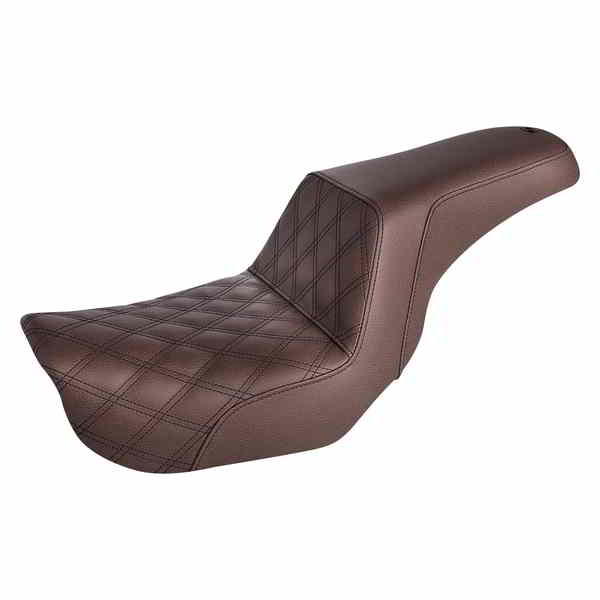 取寄せ ステップアップシート - フロントラティスステッチ サドルマン Step-Up Seat - Front Lattice Stitch - Brown - FXD 806-04-172BR 08030568