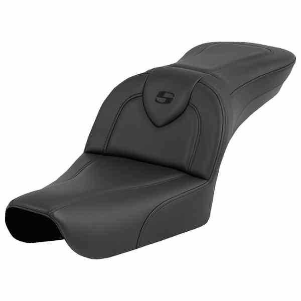 【並行輸入品】 サドルマン ロードソファ  - ブラック - 運転席バックレストなし - FXDWG 04-05 804-05-187 08030752